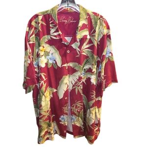 TOMMY BAHAMA SILK HAWAIIAN SHIRT